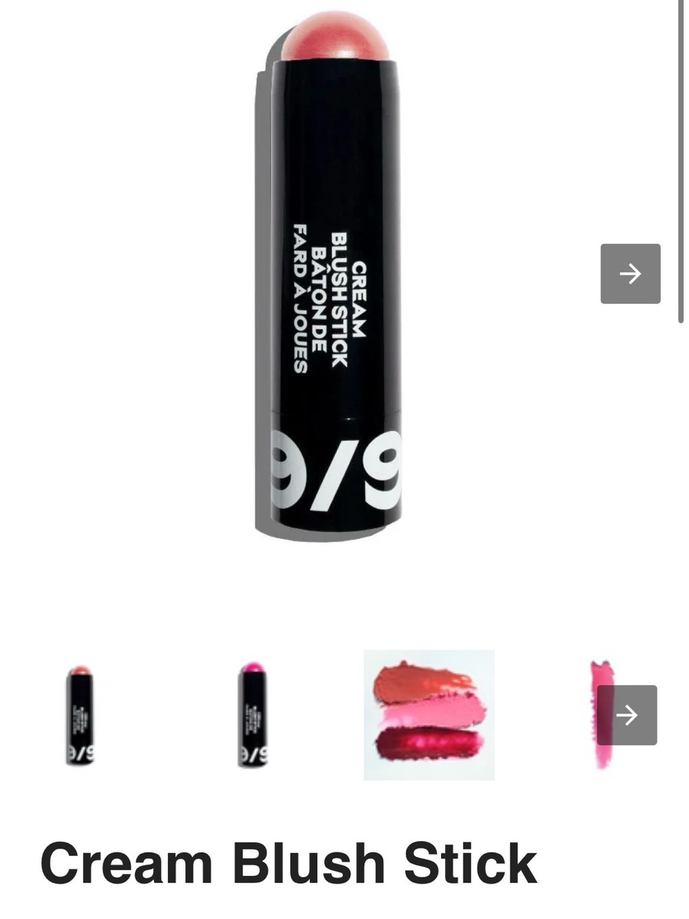 19/99 Beauty Cream Blush Stick